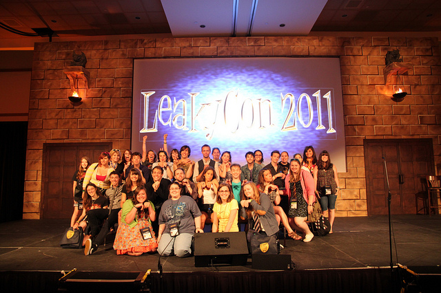 Me with Team Starkid