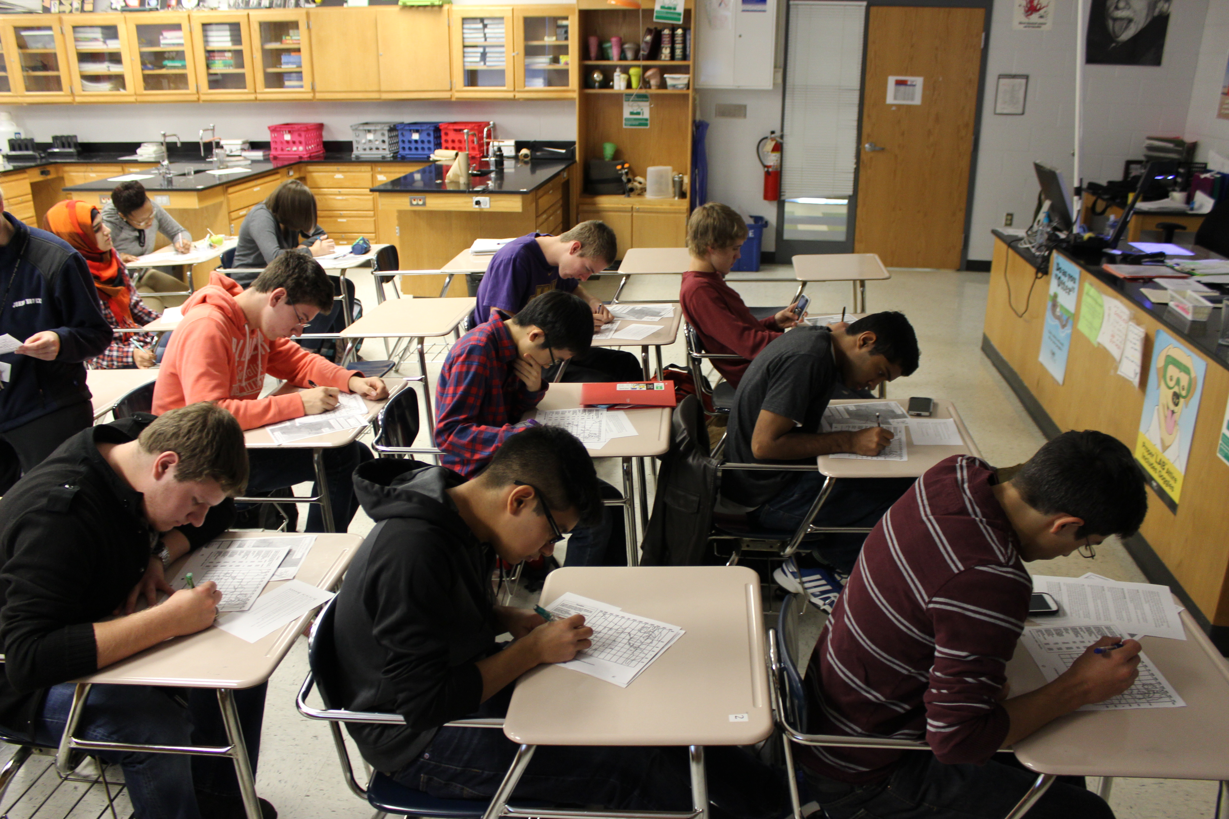 10 boys versus 4 girls.